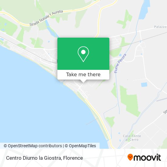 Centro Diurno la Giostra map