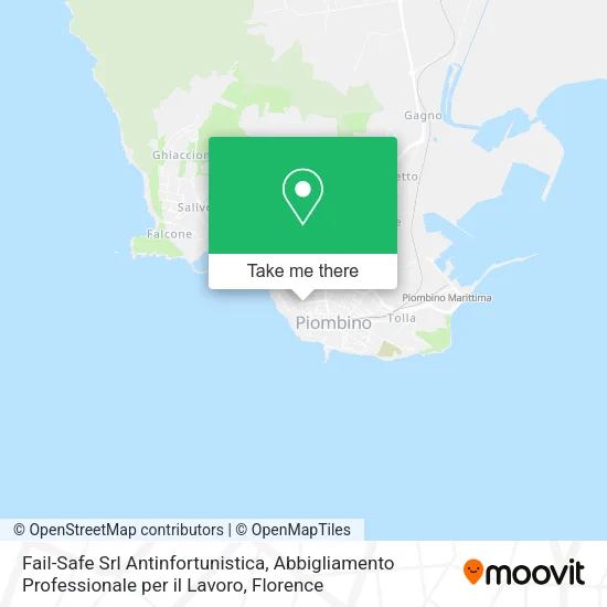 Fail-Safe Srl Antinfortunistica, Abbigliamento Professionale per il Lavoro map