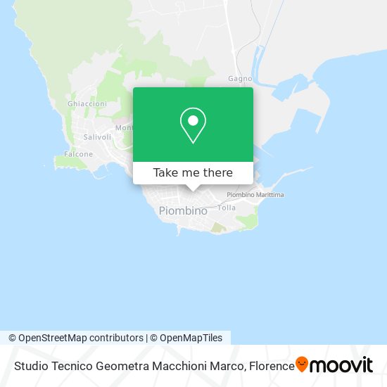Studio Tecnico Geometra Macchioni Marco map