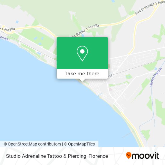 Studio Adrenaline Tattoo & Piercing map