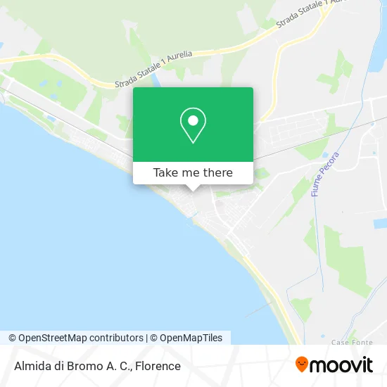 Almida di Bromo A. C. map