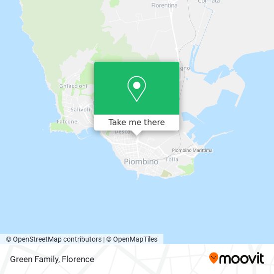 Green Family map