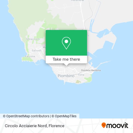 Circolo Acciaierie Nord map