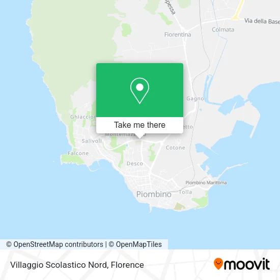 Villaggio Scolastico Nord map