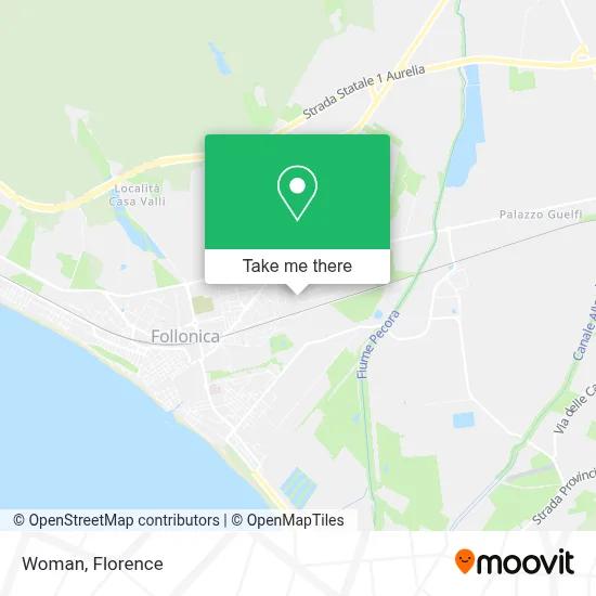 Woman map