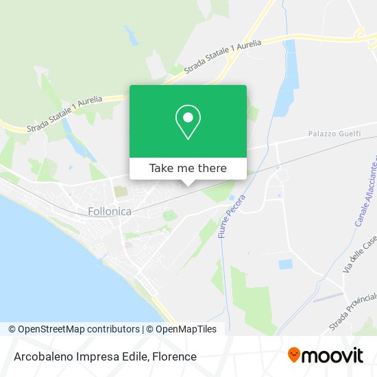 Arcobaleno Impresa Edile map