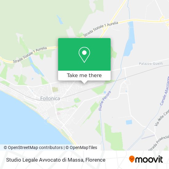 Studio Legale Avvocato di Massa map