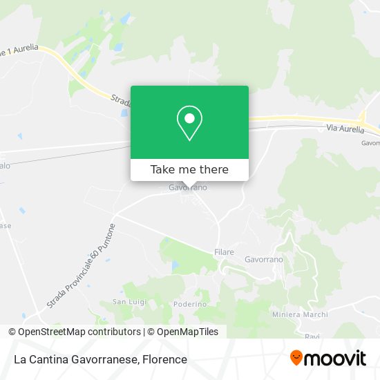 La Cantina Gavorranese map