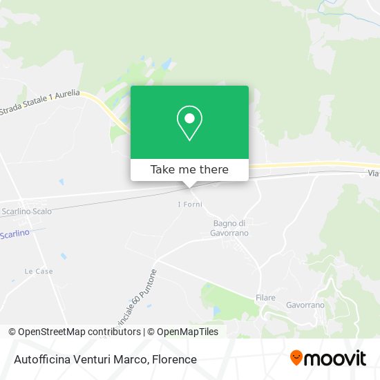 Autofficina Venturi Marco map