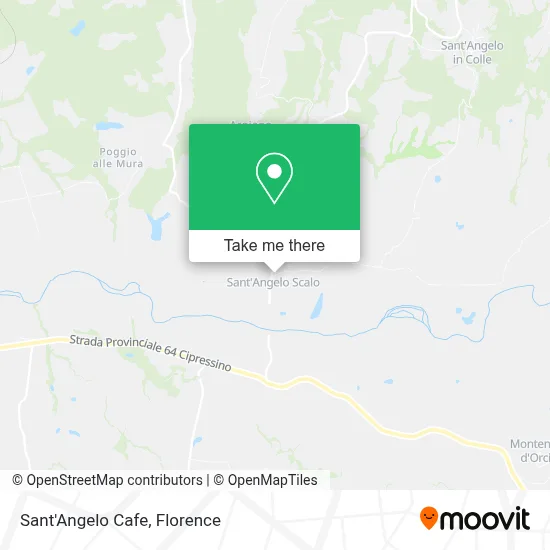 Sant'Angelo Cafe map