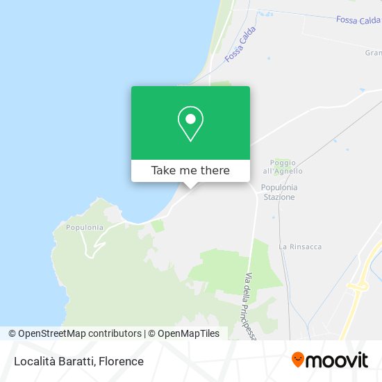 Località Baratti map