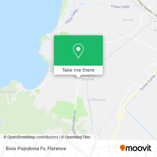 Bivio Populonia Fs map