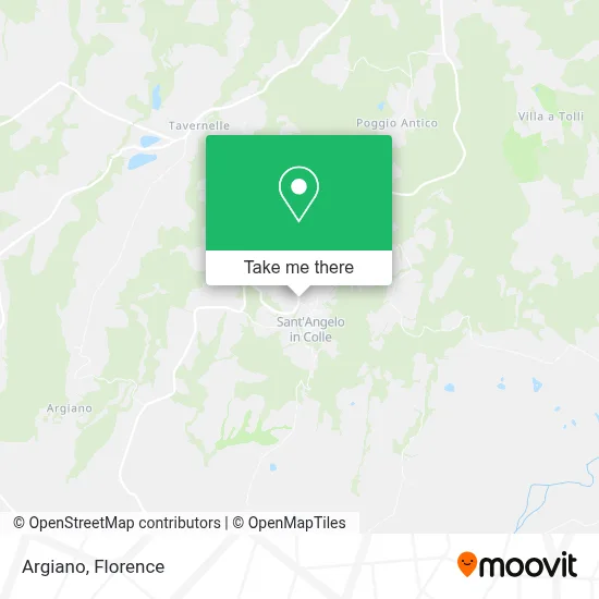 Argiano map