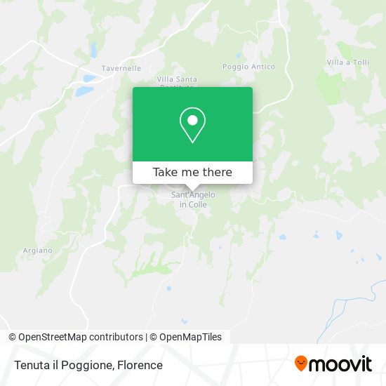 Tenuta il Poggione map