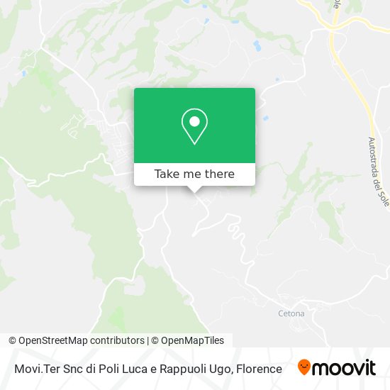 Movi.Ter Snc di Poli Luca e Rappuoli Ugo map