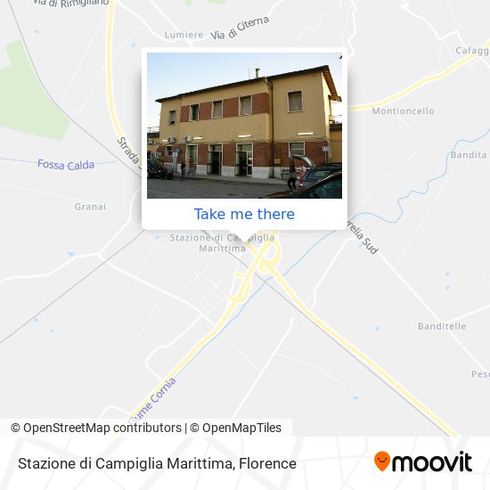 Stazione di Campiglia Marittima map