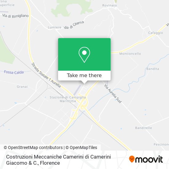 Costruzioni Meccaniche Camerini di Camerini Giacomo & C. map