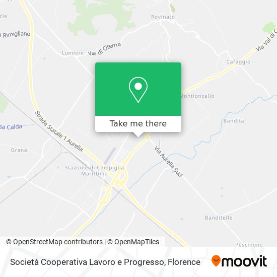 Società Cooperativa Lavoro e Progresso map