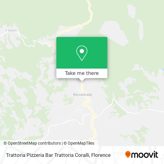 Trattoria Pizzeria Bar Trattoria Coralli map