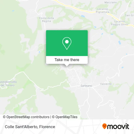 Colle Sant'Alberto map
