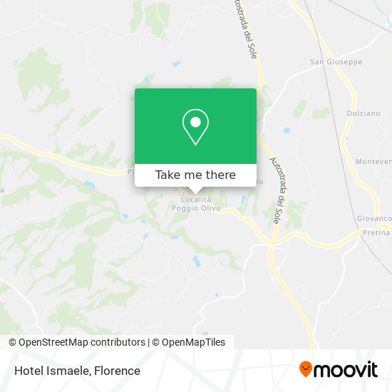 Hotel Ismaele map