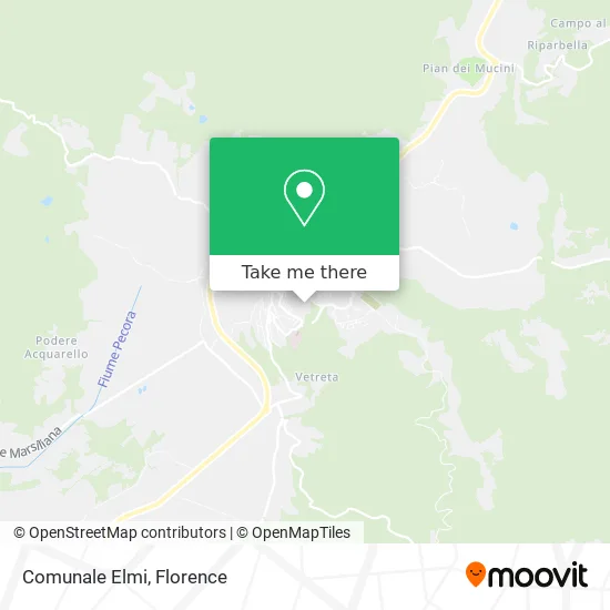 Comunale Elmi map