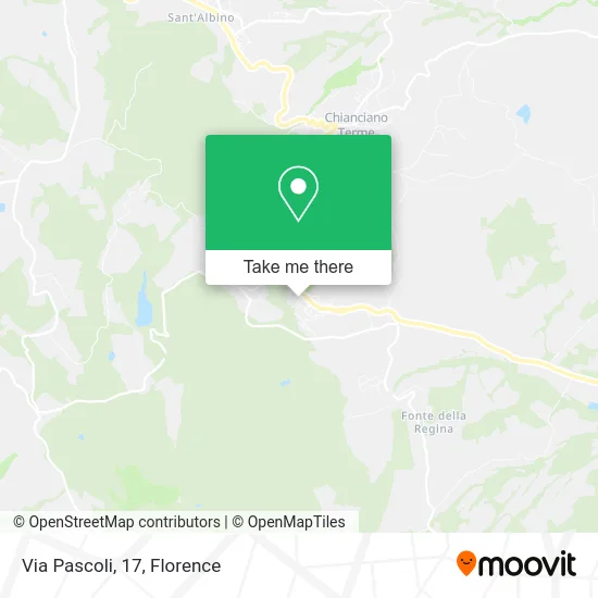 Pascoli Street, 17 map
