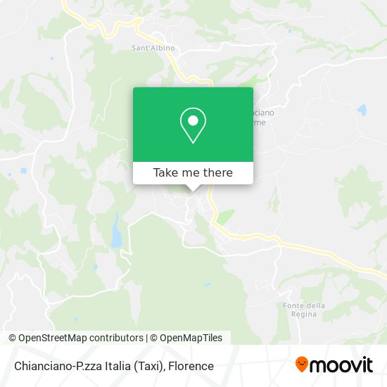 Chianciano-P.zza Italia (Taxi) map