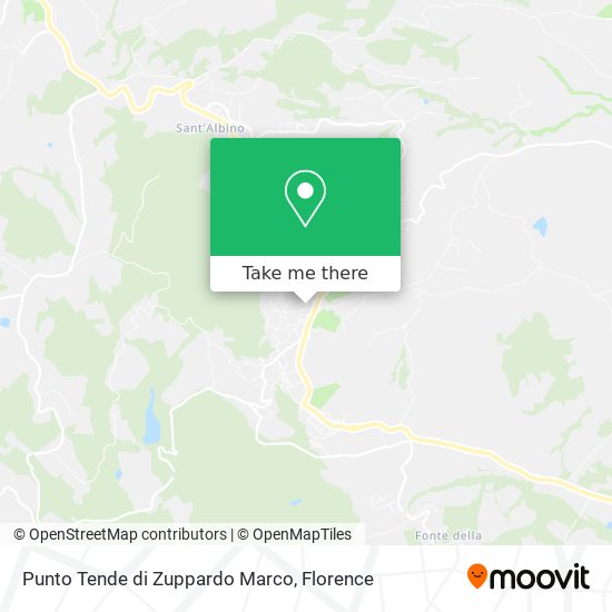 Punto Tende di Zuppardo Marco map