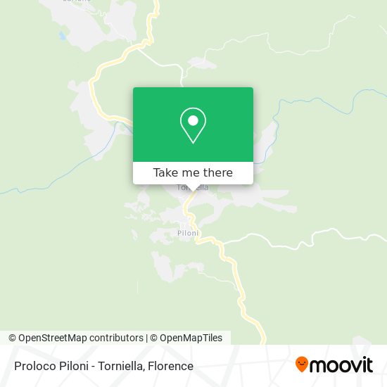 Proloco Piloni - Torniella map