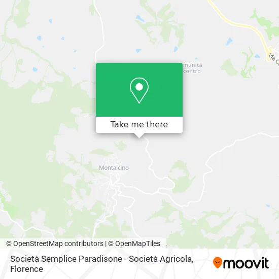 Paradisone Simple Society - Agricultural Society map