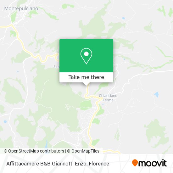 Affittacamere B&B Giannotti Enzo map