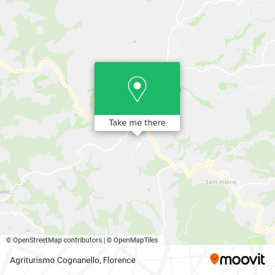 Agriturismo Cognanello map