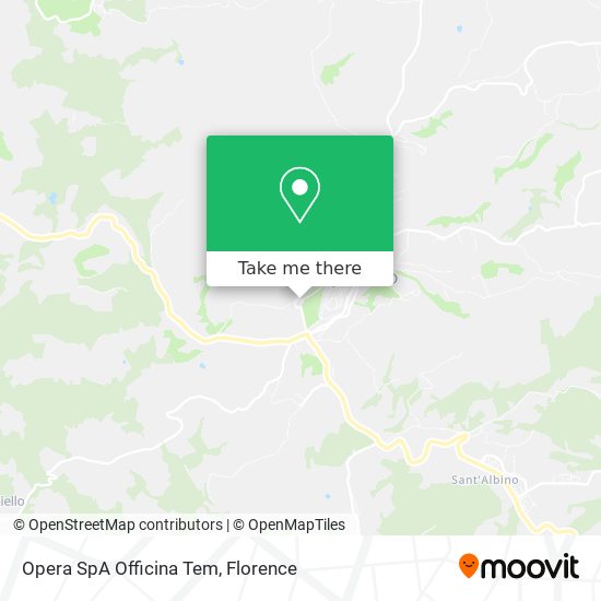 Opera SpA Officina Tem map