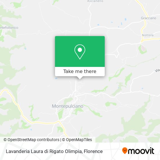 Lavanderia Laura di Rigato Olimpia map
