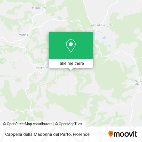 Cappella della Madonna del Parto map