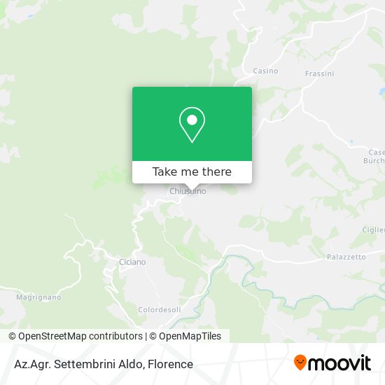 Az.Agr. Settembrini Aldo map