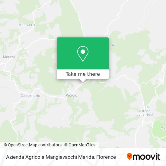 Azienda Agricola Mangiavacchi Marida map