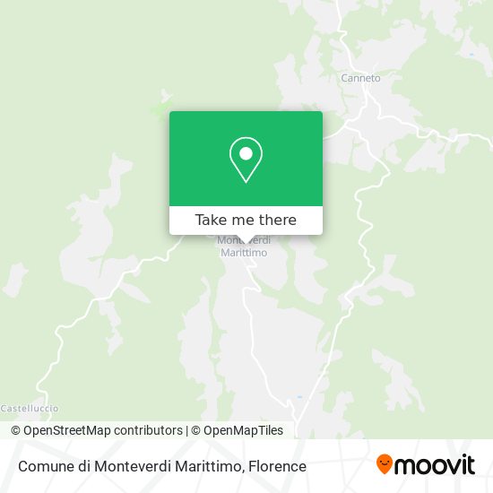 Comune di Monteverdi Marittimo map