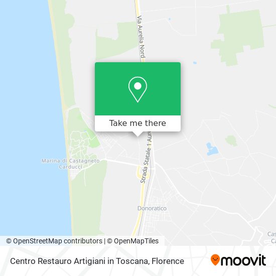 Centro Restauro Artigiani in Toscana map