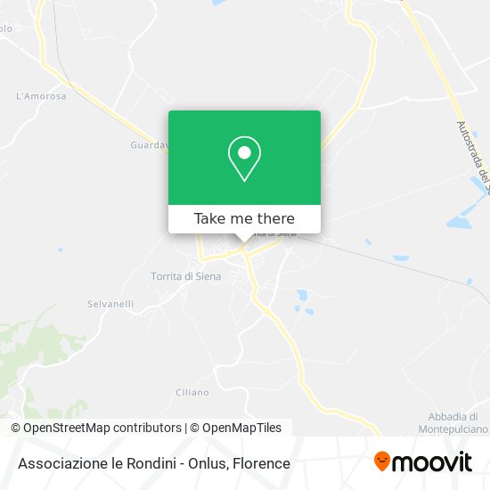 Associazione le Rondini - Onlus map