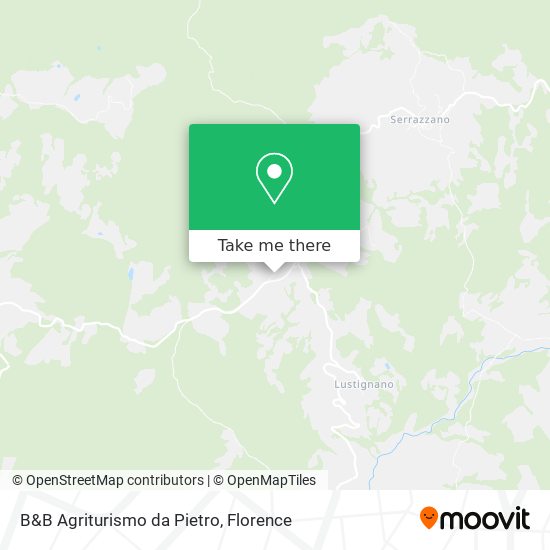 B&B Agriturismo da Pietro map