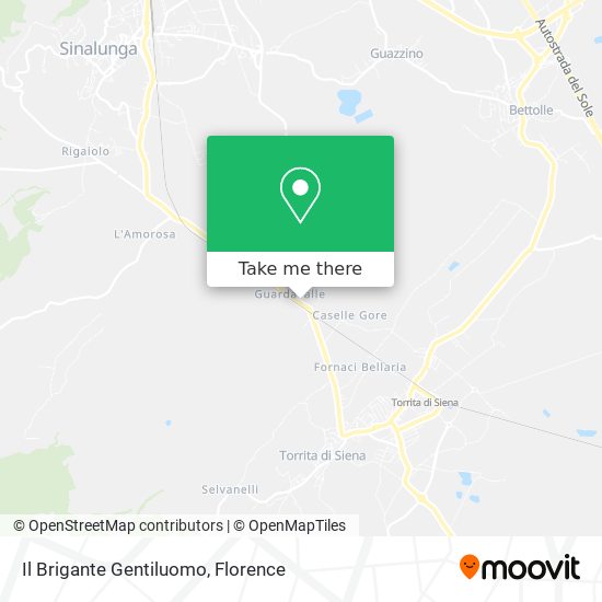 Il Brigante Gentiluomo map
