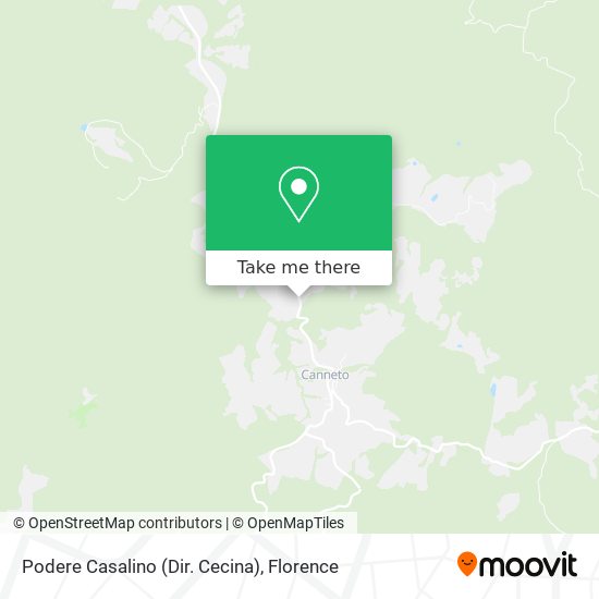 Podere Casalino (Dir. Cecina) map