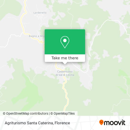 Agriturismo Santa Caterina map