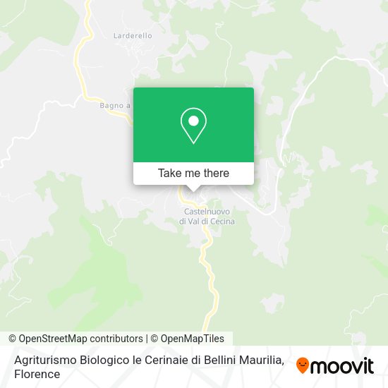 Agriturismo Biologico le Cerinaie di Bellini Maurilia map
