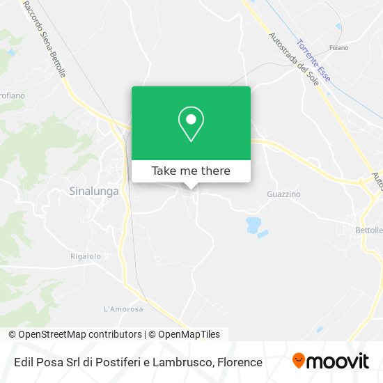 Edil Posa Srl di Postiferi e Lambrusco map