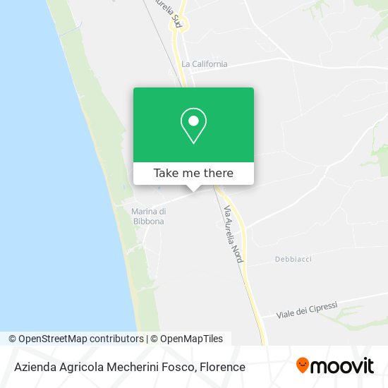 Azienda Agricola Mecherini Fosco map