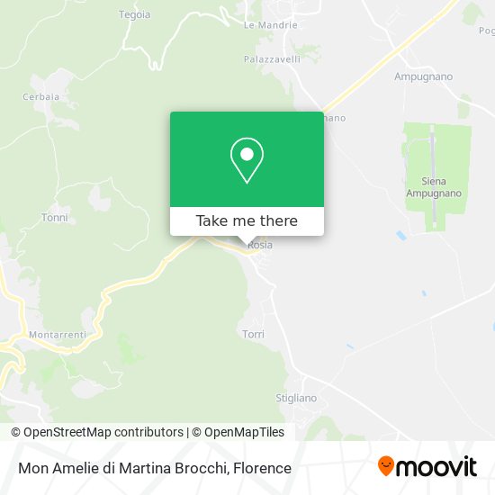 Mon Amelie di Martina Brocchi map