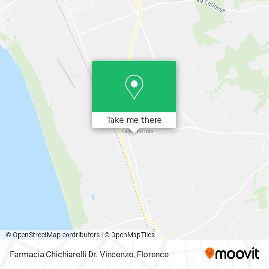 Farmacia Chichiarelli Dr. Vincenzo map